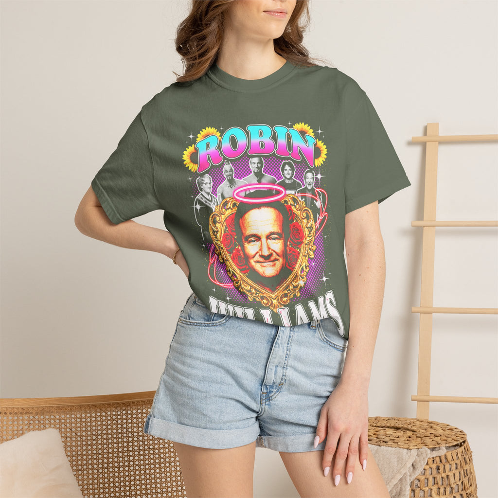 Robin Williams Classic Tee | 90s Vintage | Retro Actor Gift