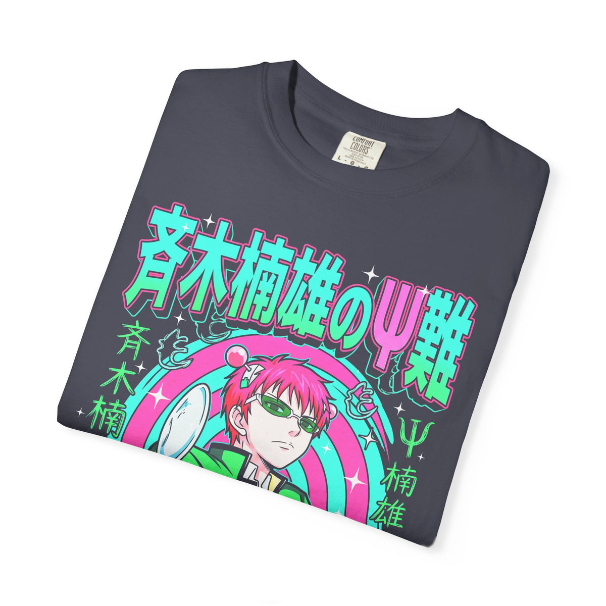Psychic Boy Pink Hair Classic Tee | Retro Anime | 90s Vintage