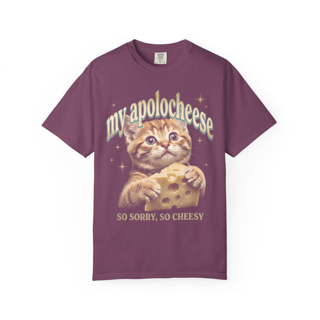 My Apolocheese Cat Classic Tee | Cute Swiss Cheese | Retro Pun