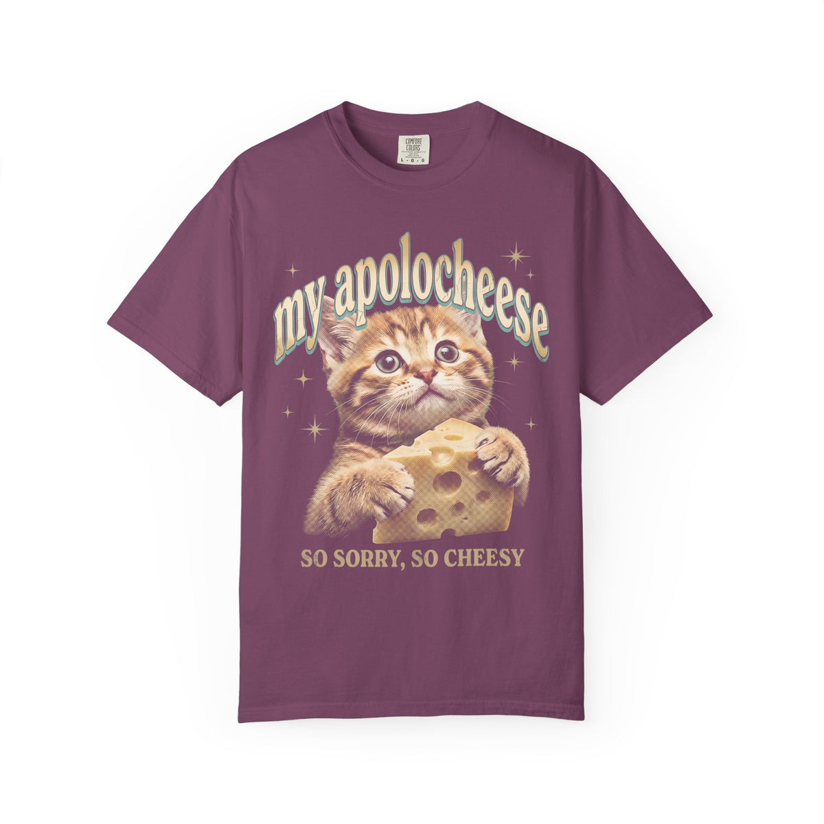 My Apolocheese Cat Classic Tee | Cute Swiss Cheese | Retro Pun