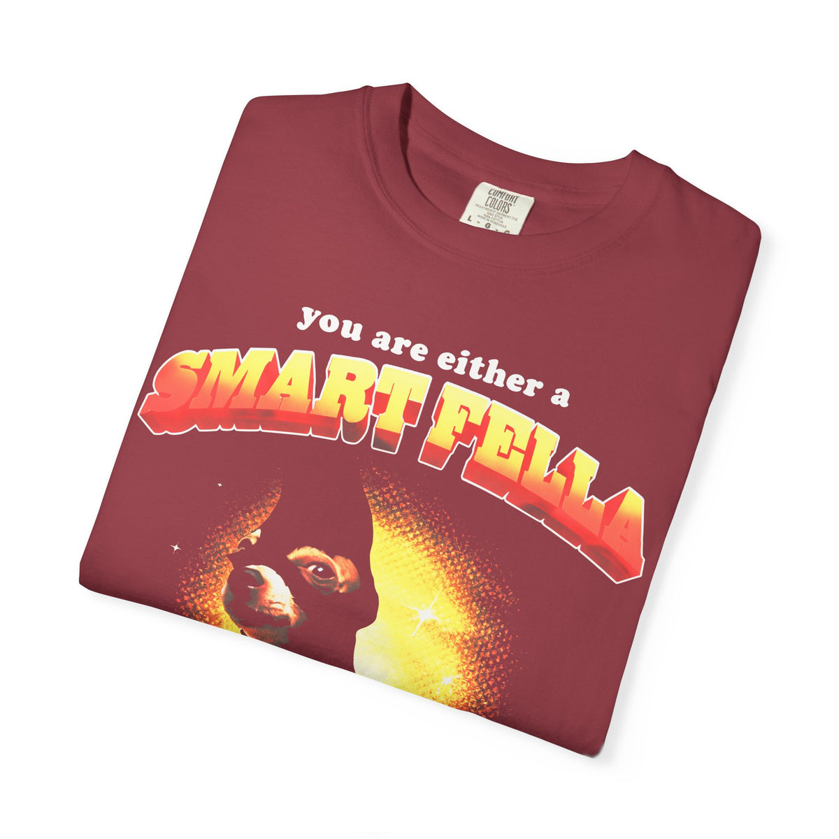 Smart Fella Or Fart Smella Classic Tee | Funny Meme Gift
