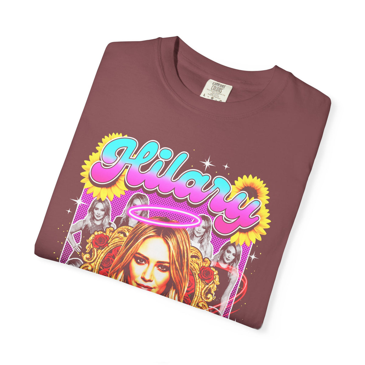 Hilary Duff Classic Tee | 90s Vintage | Pop Singer Gift