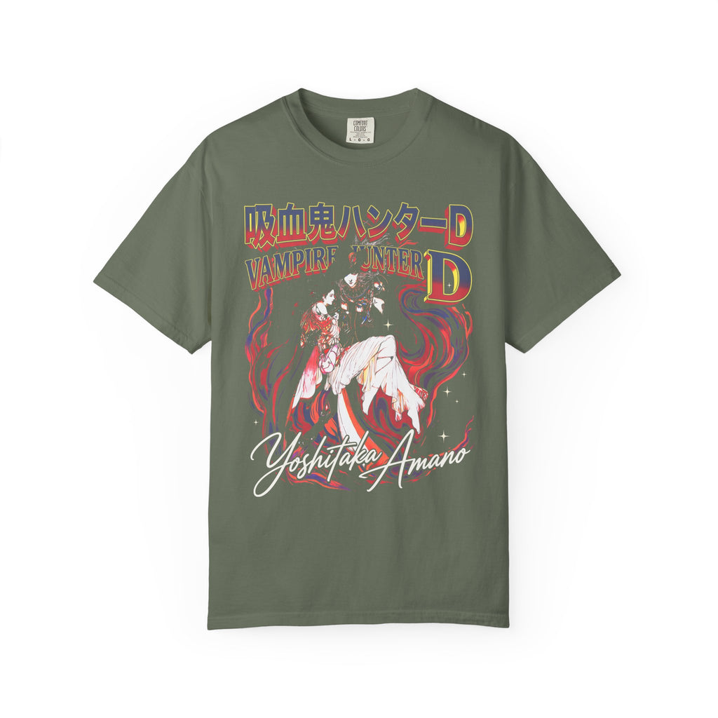 Dark Fantasy Vampire Classic Tee | 90s Retro | Manga Gift