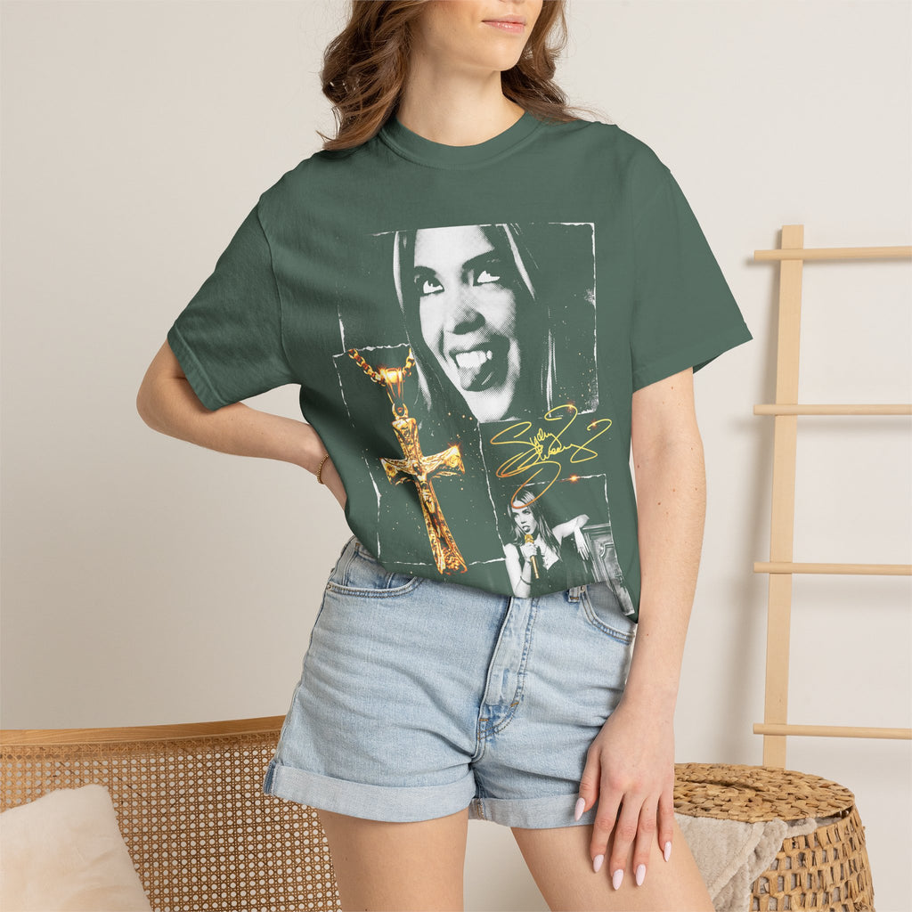 Sydney Sweeney Classic Tee | 90s Vintage | Actress Gift