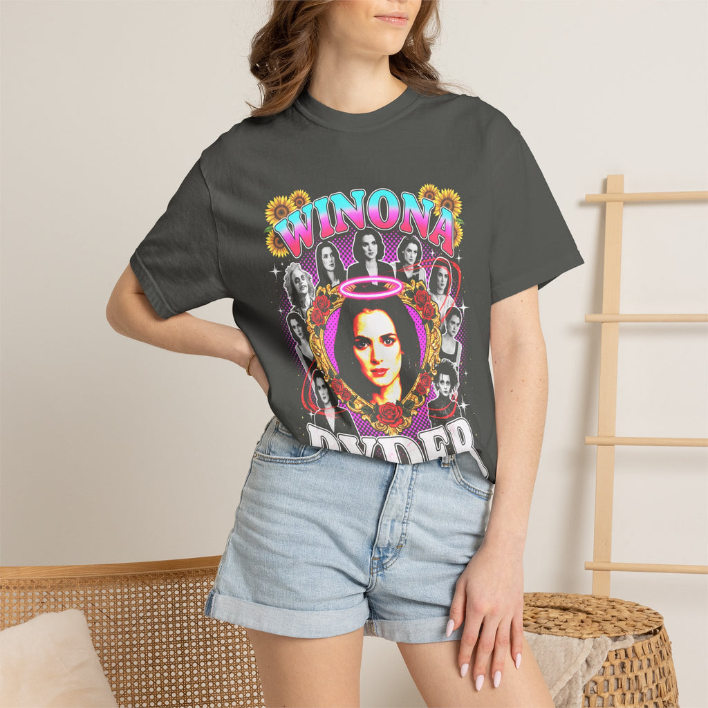 Winona Ryder Classic Tee | 90s Vintage | Retro Actress Gift