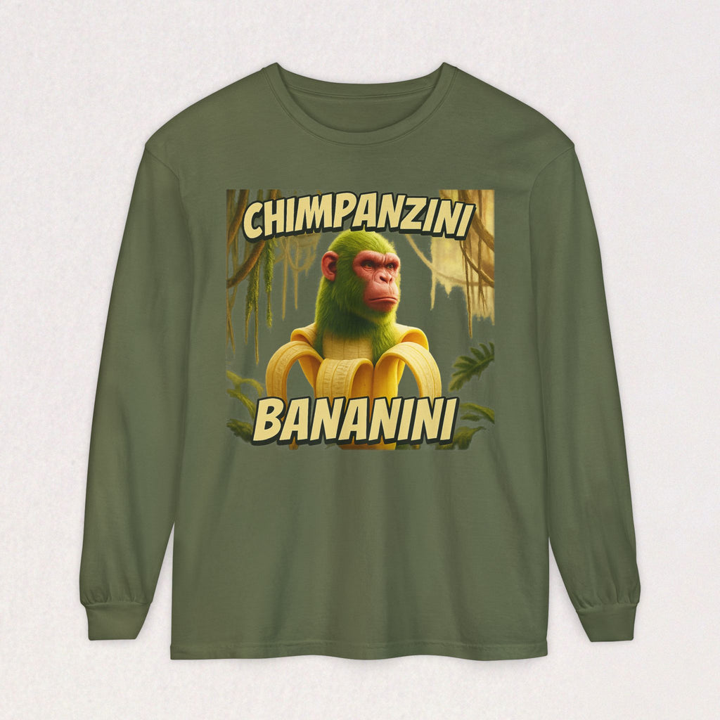 Chimpanzini Bananini Long Sleeve T-Shirt