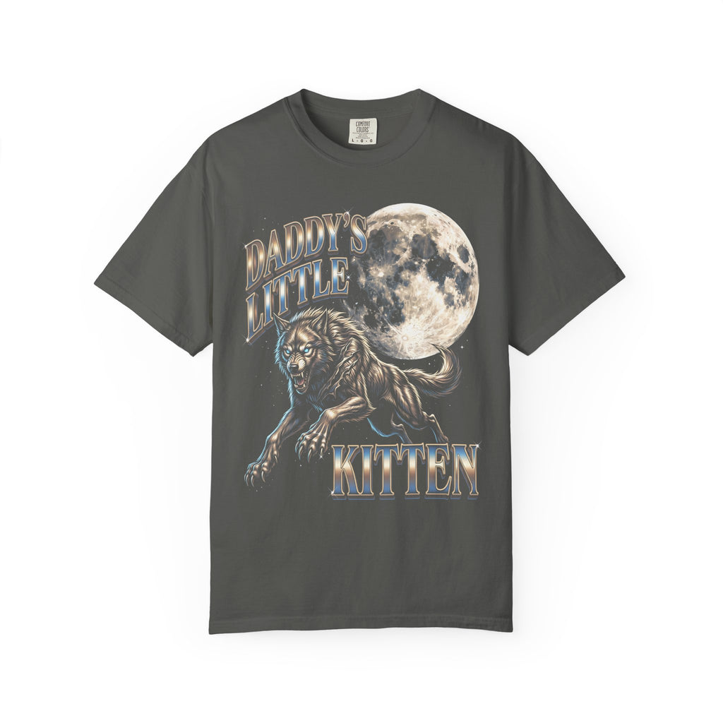 Daddys Little Kitten Classic Tee | Werewolf Moon | Fantasy Art