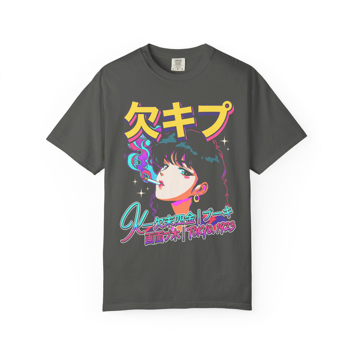 Tokyo 1923 Anime Girl Classic Tee | Japanese Pop Art Gift