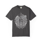 Gothic Spider Web Classic Tee | Stipple Art | Black White