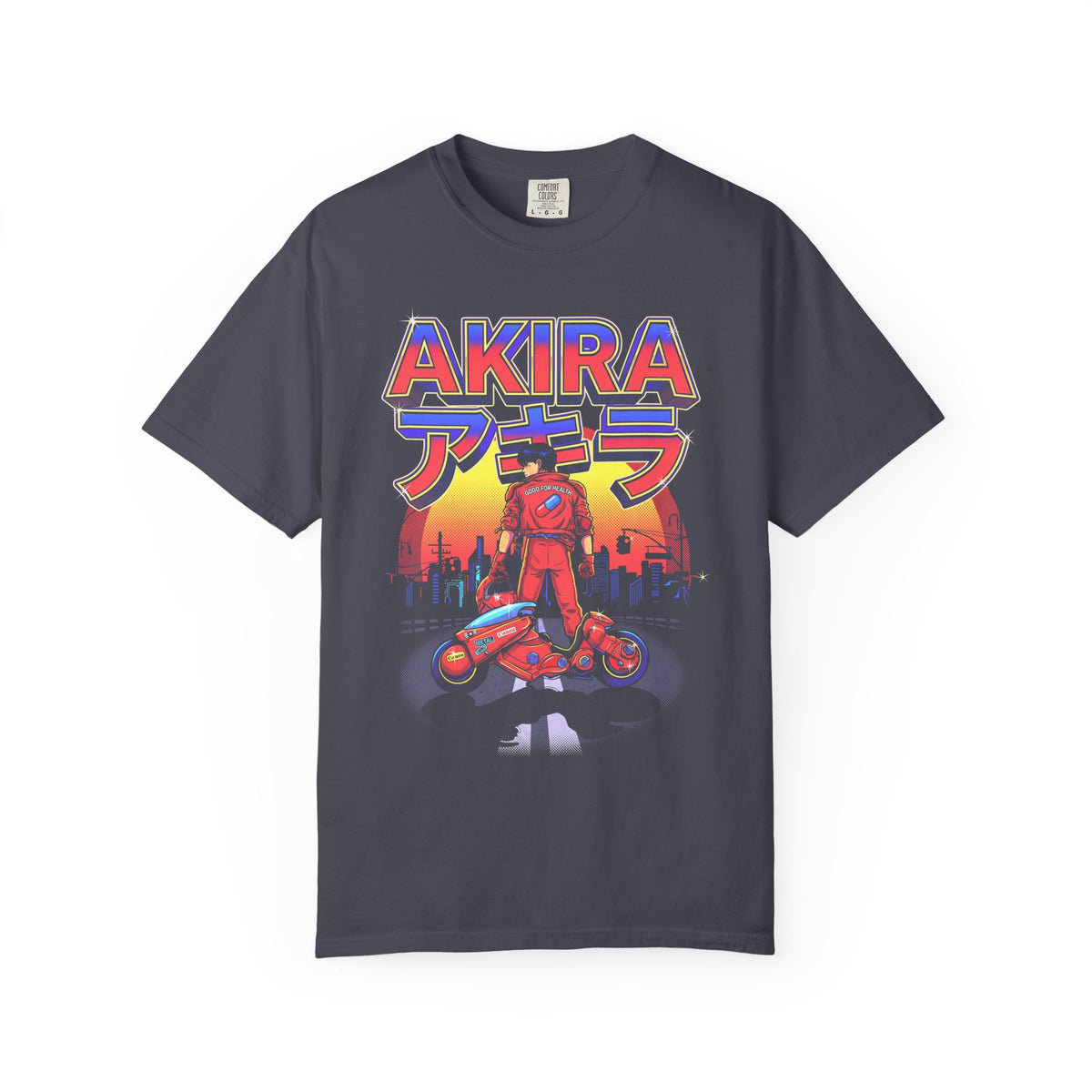 Cyberpunk Motorcycle Rider Classic Tee | Japanese | Manga Gift