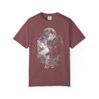 Cosmic Galaxy Cats Classic Tee | Celestial Moon | Space Nebula