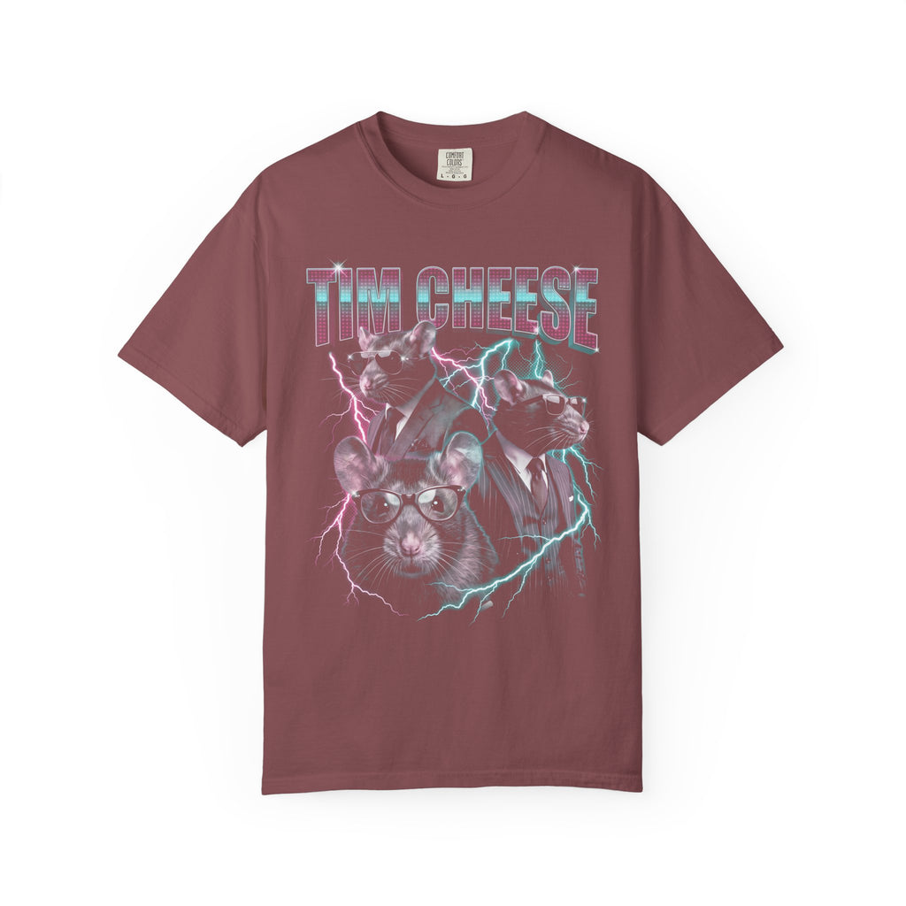 Tim Cheese Rat Boss Classic Tee | 90s Retro Bootleg Art