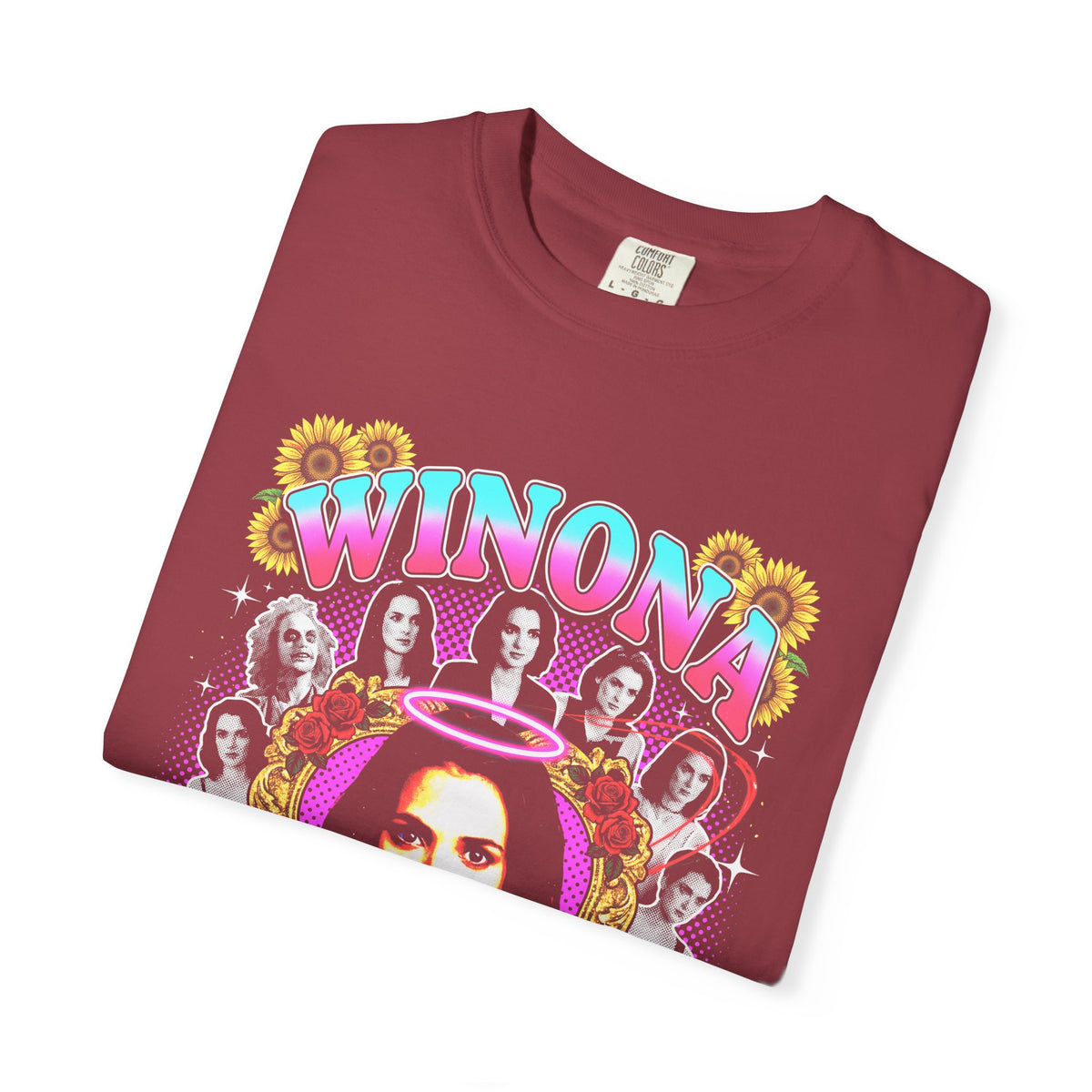 Winona Ryder Classic Tee | 90s Vintage | Retro Actress Gift