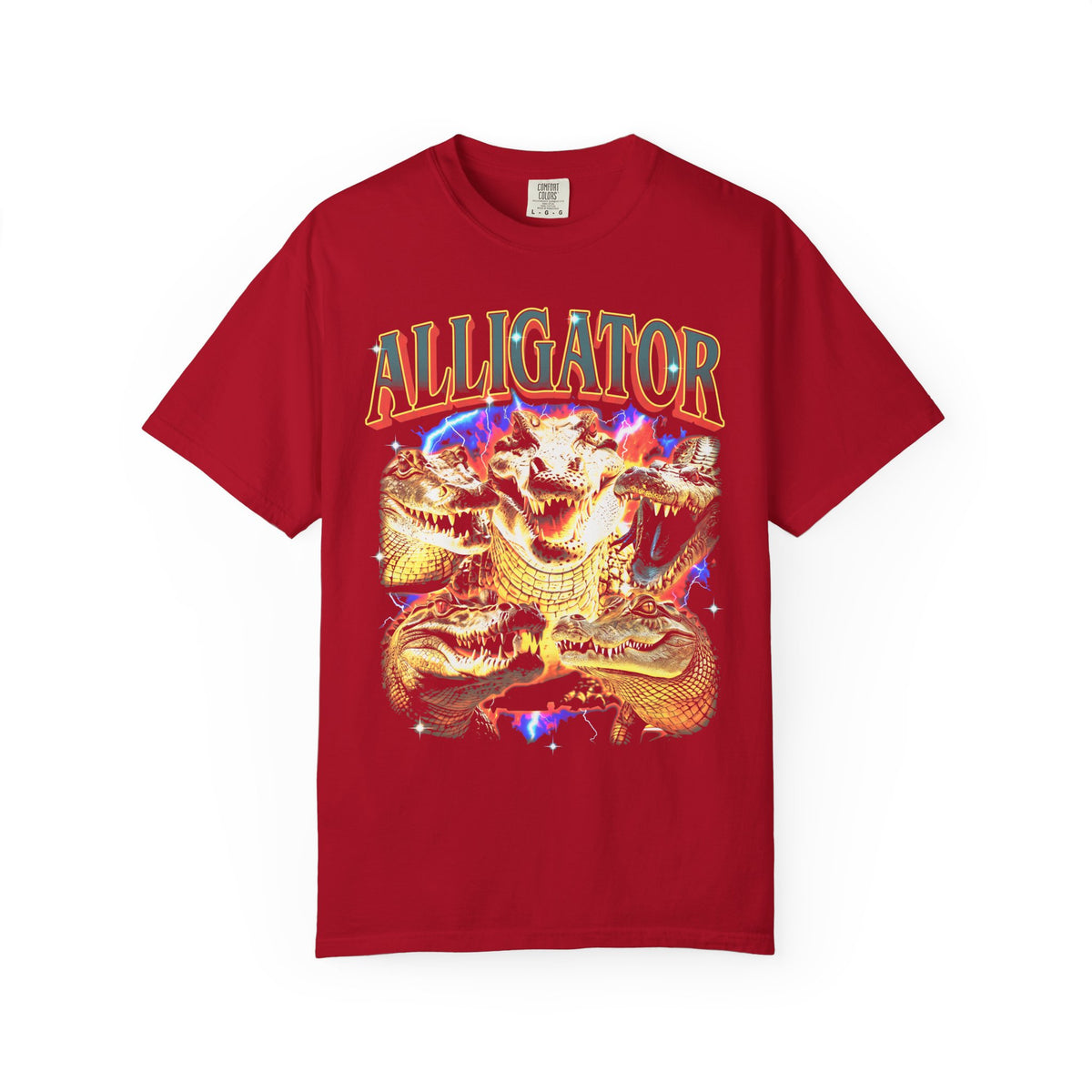 Vintage Alligator Classic Tee | 90s Graphic | Crocodile Gift
