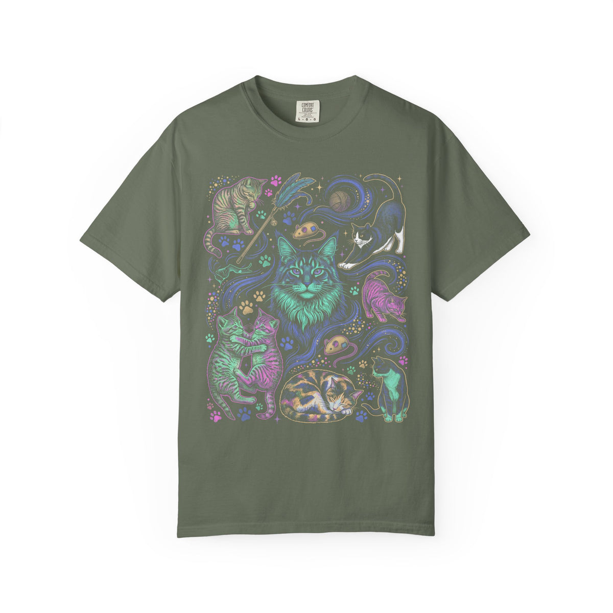 Cute Cat Meow Classic Tee | Vintage Toy Mouse | Pet Feline