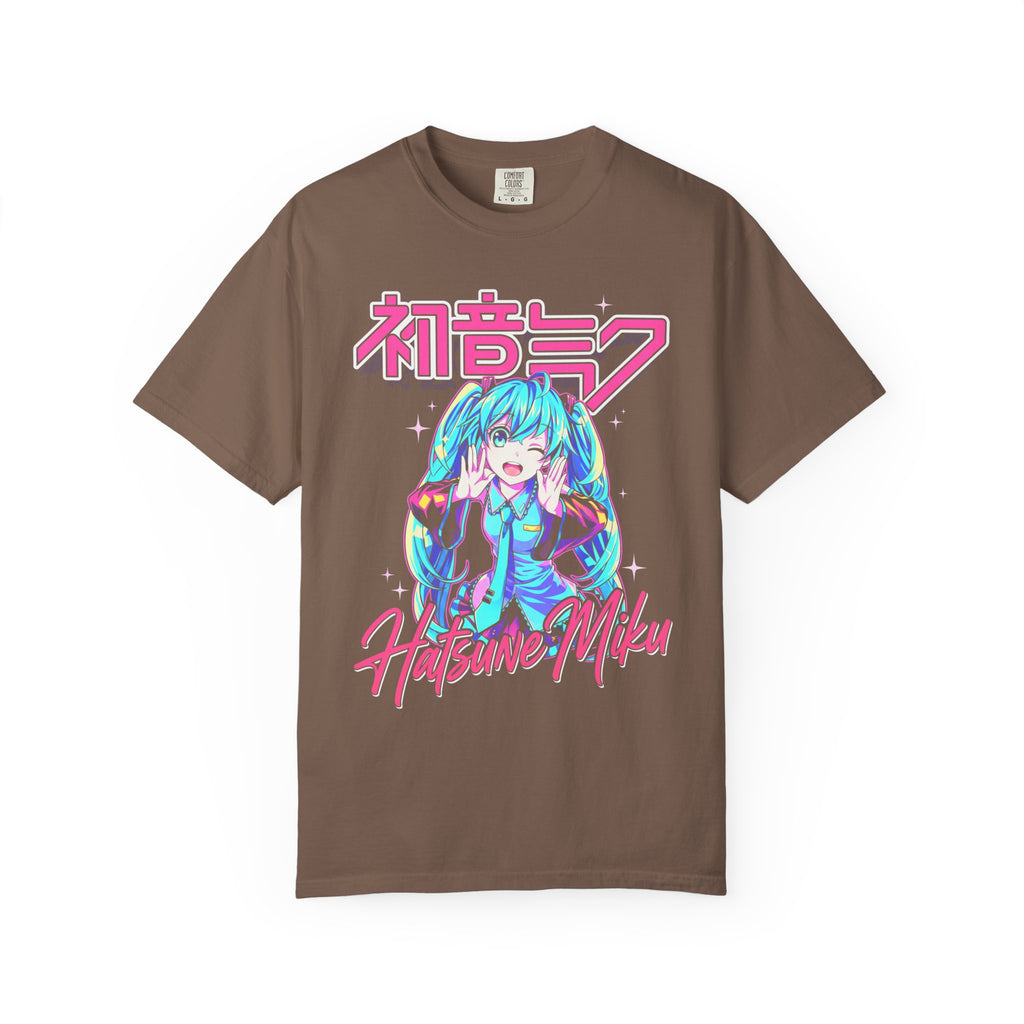 Teal Twin Tail Virtual Singer Classic Tee | Kawaii Anime Pop