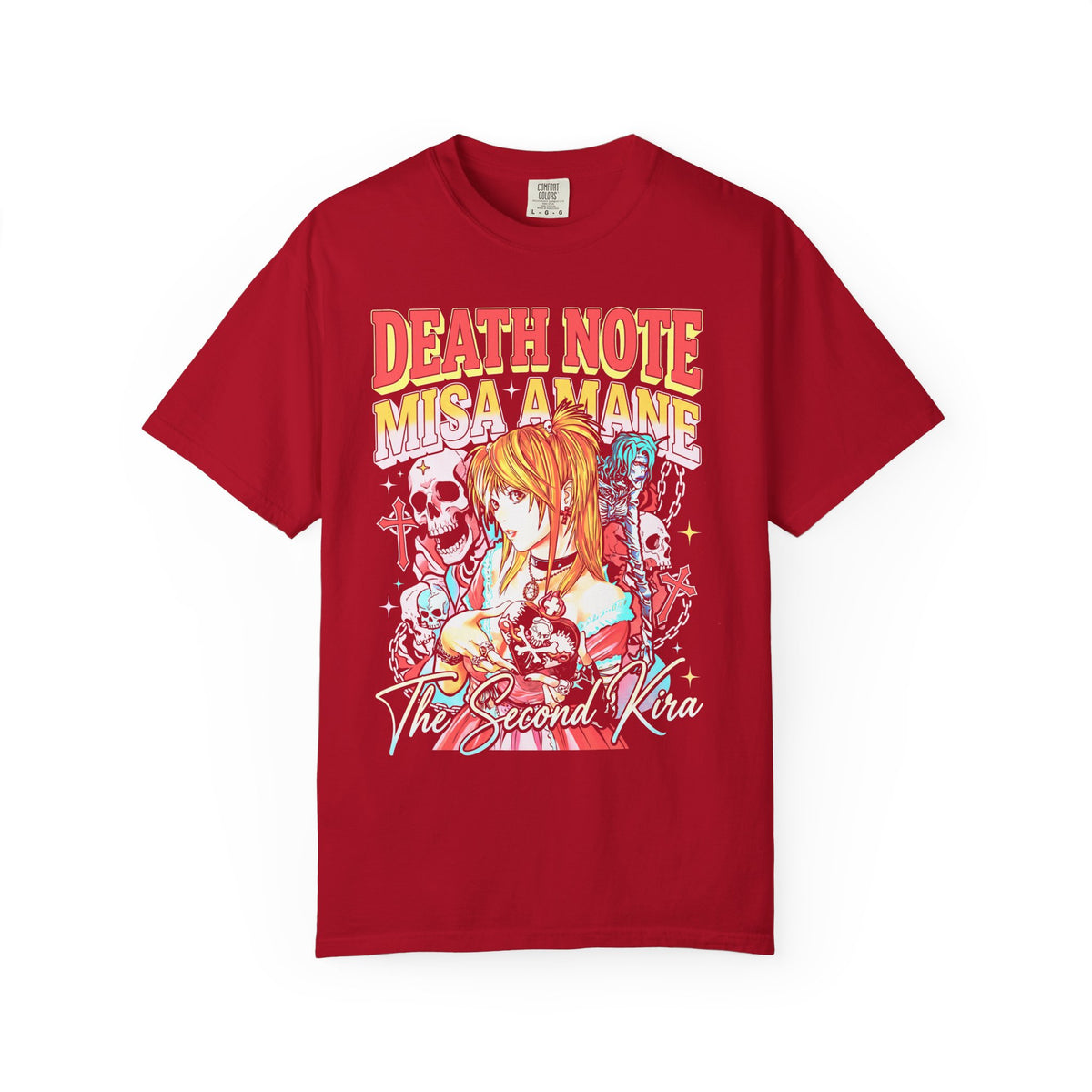 Gothic Girl Shinigami Classic Tee | 90s Vintage Dark Anime