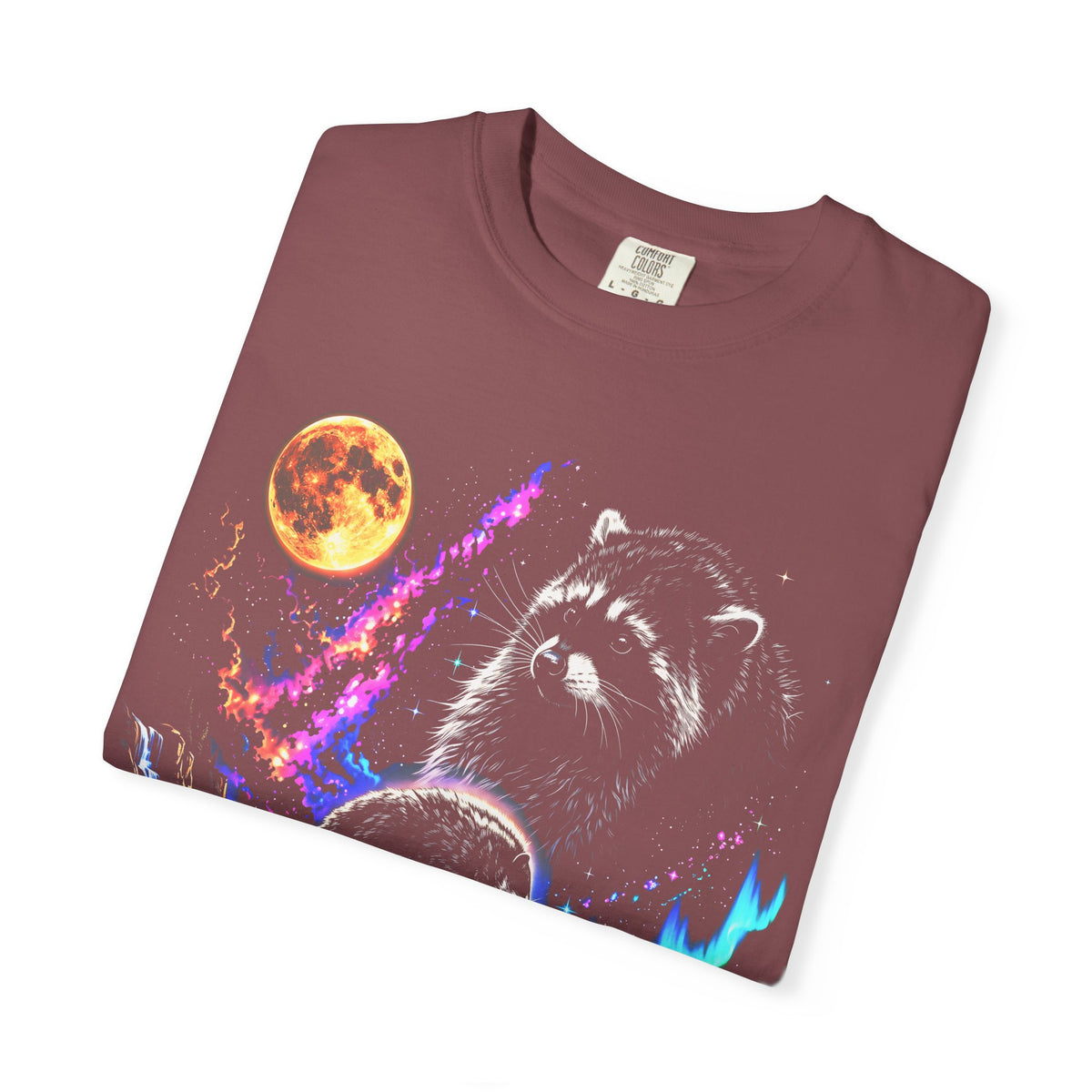 Raccoon Galaxy Classic Tee | 90s Vintage | Space Gift