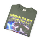 Normalize Not Having Energy Classic Tee | Tired Raccoon Meme