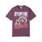 Its My Life Sabotage Myself Raccoon Classic Tee | 90s Retro