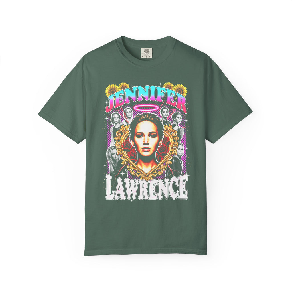 Jennifer Lawrence Classic Tee | 90s Graphic | Bootleg Gift