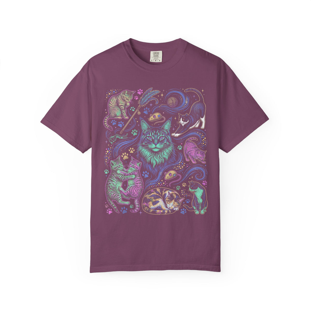 Cute Cat Meow Classic Tee | Vintage Toy Mouse | Pet Feline
