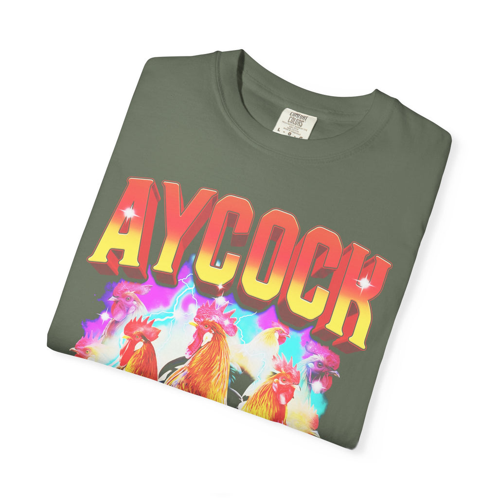 Aycock Vintage Rooster Classic Tee | 90s Chicken | Meme Gift