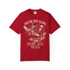 You're Not Alone Here Are Bugs Classic Tee | Entomology Goth
