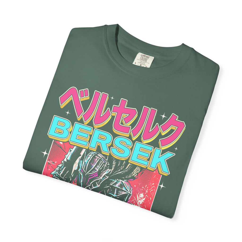 Dark Fantasy Swordsman Classic Tee | Vintage Manga | Warrior Gift