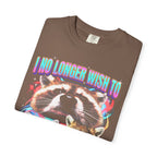 I No Longer Wish To Have Thoughts Classic Tee | Raccoon Meme