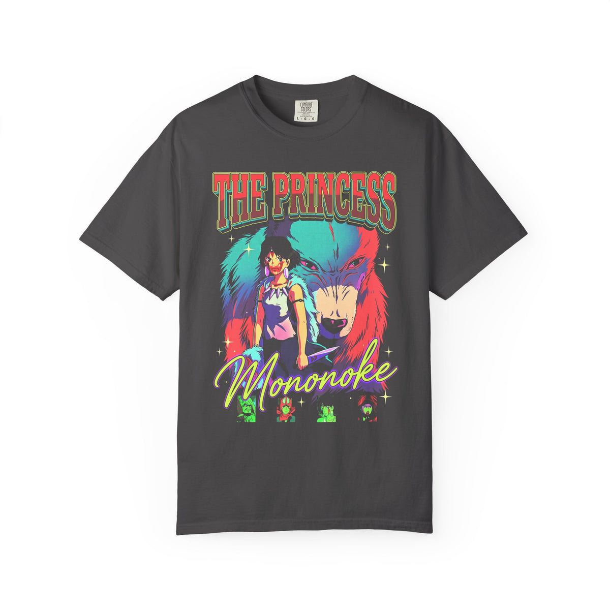 The Princess Anime Wolf Girl Classic Tee | 90s Retro Graphic