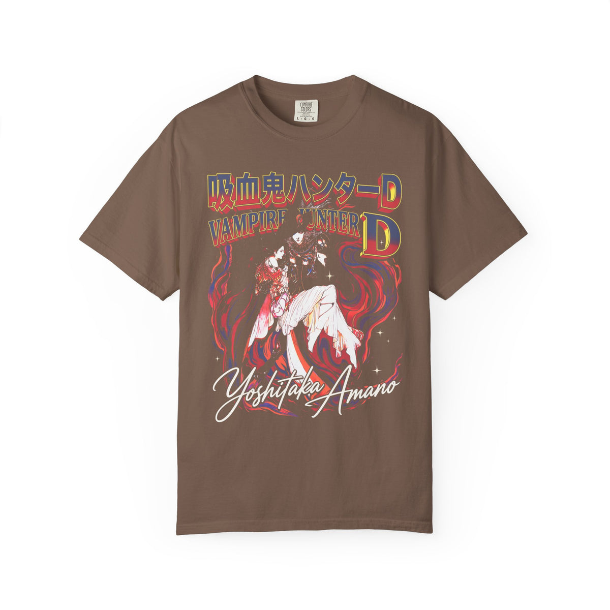 Dark Fantasy Vampire Classic Tee | 90s Retro | Manga Gift