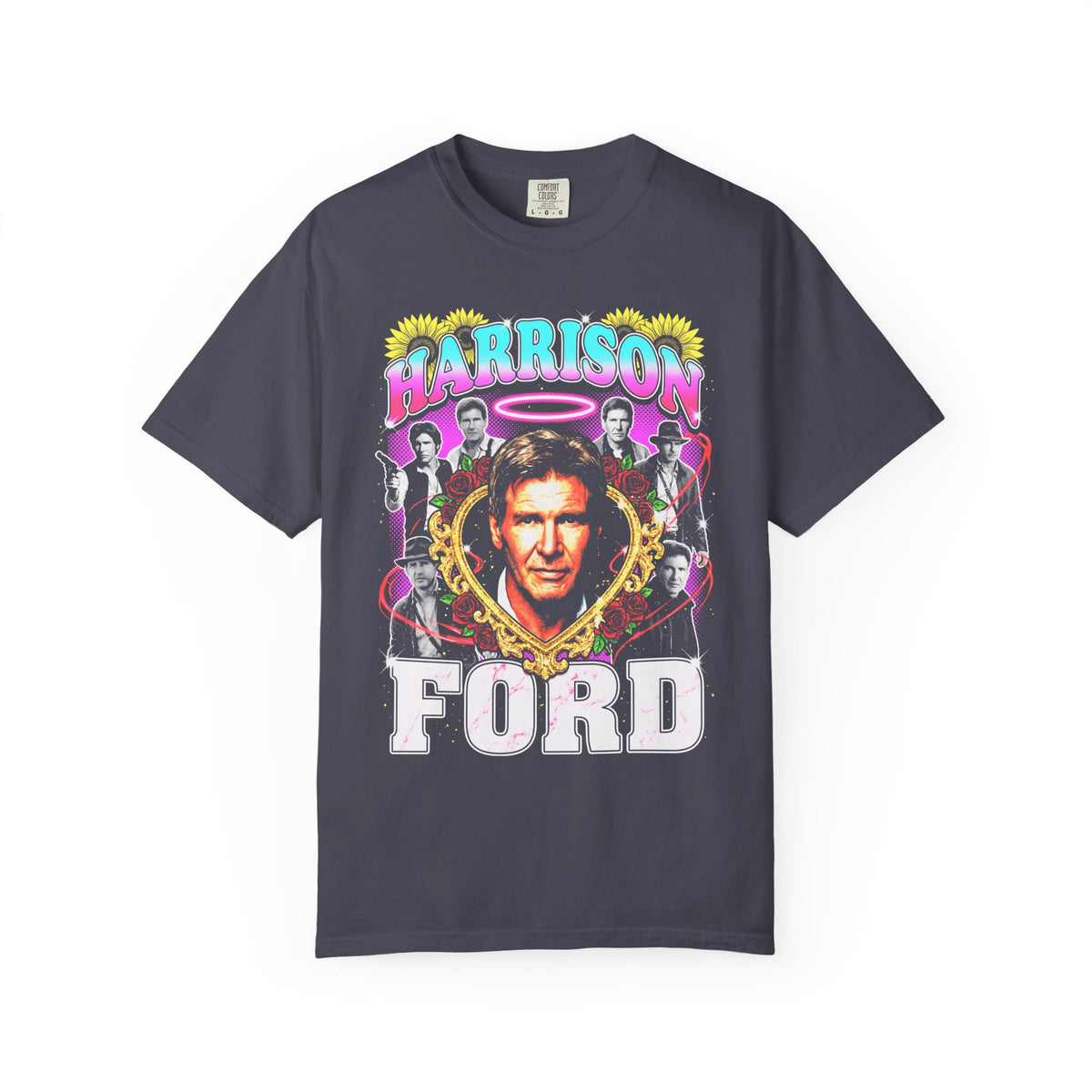 Harrison Ford Classic Tee | 90s Vintage | Movie Gift