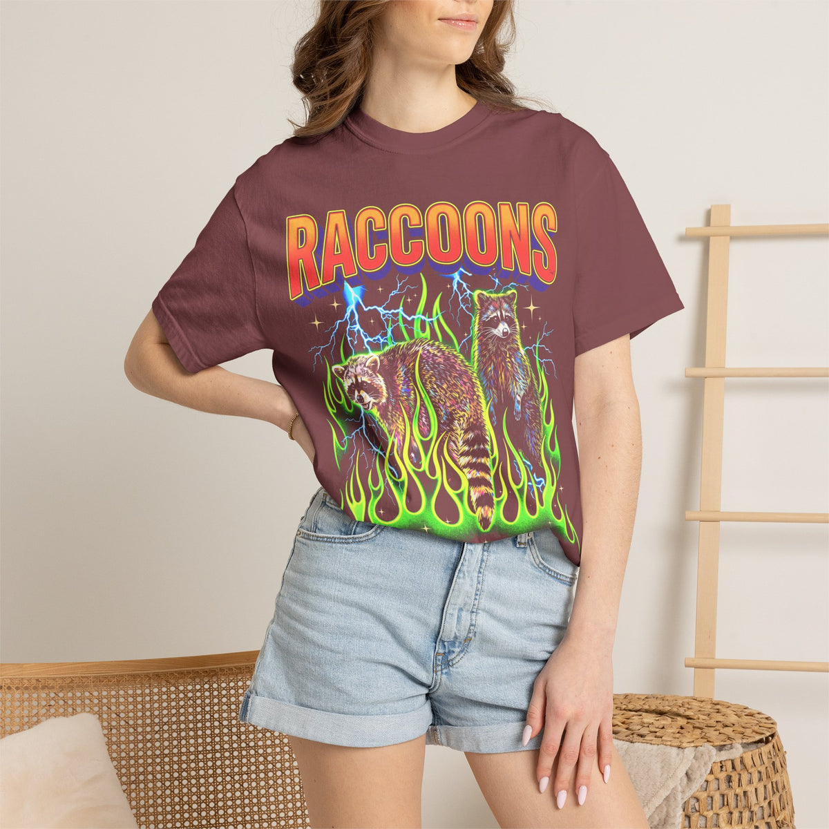 Retro Trash Panda Raccoons Classic Tee | 90s Vintage Gift