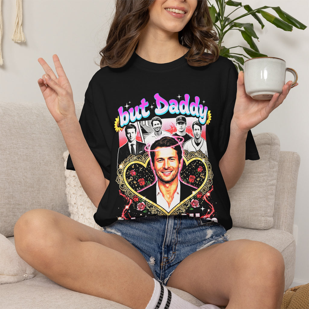 Glen Powell Classic Tee | But Daddy I Love Him | 90s Gift