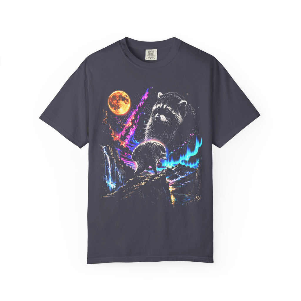 Raccoon Galaxy Classic Tee | 90s Vintage | Space Gift