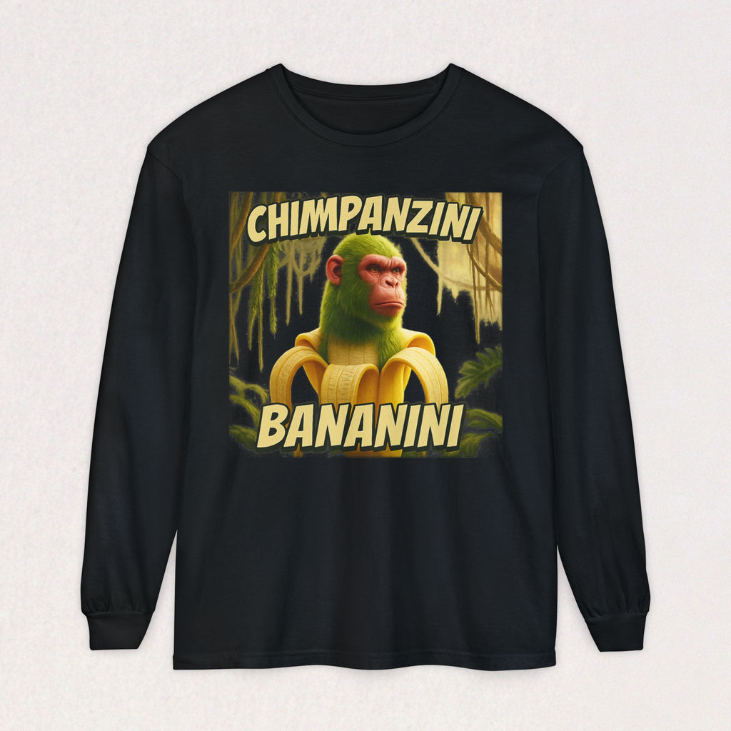 Chimpanzini Bananini Long Sleeve T-Shirt