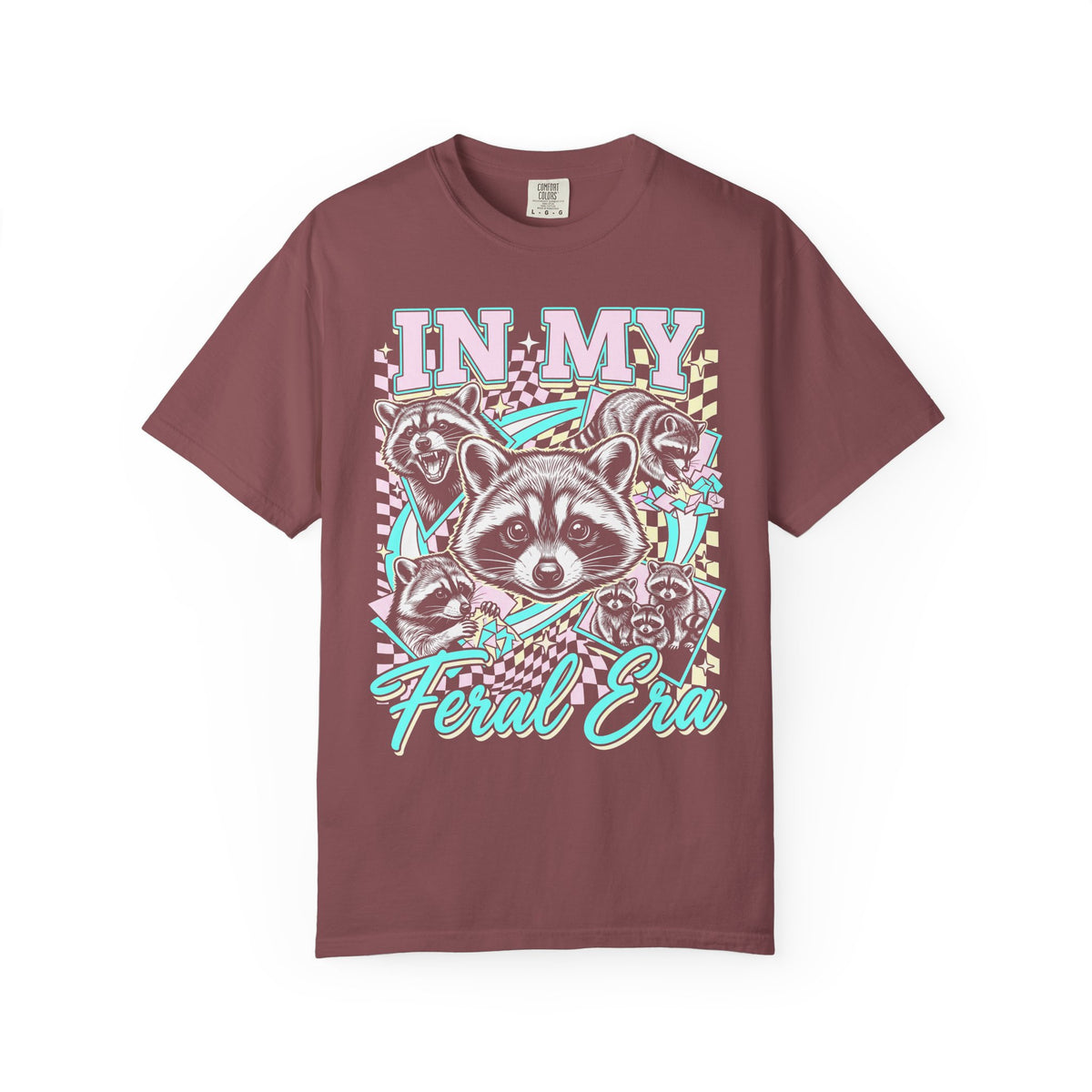 In My Feral Era Raccoon Classic Tee | 90s Vintage | Graphic