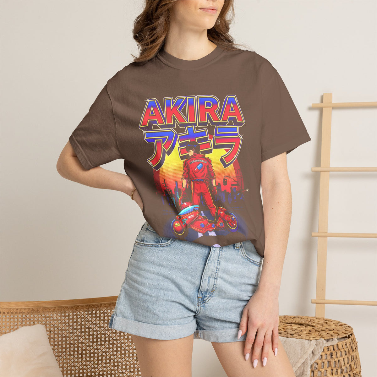 Cyberpunk Motorcycle Rider Classic Tee | Japanese | Manga Gift