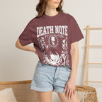 Gothic Skull Manga Detective Classic Tee | Dark Anime Gift