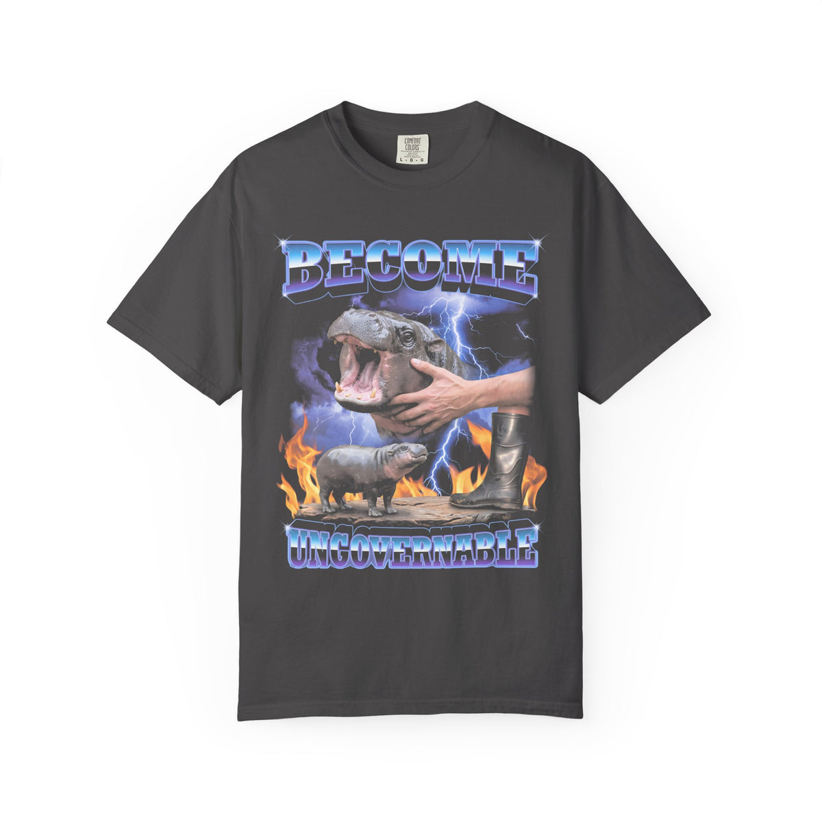 Become Ungovernable Classic Tee | Moo Deng | Funny Meme