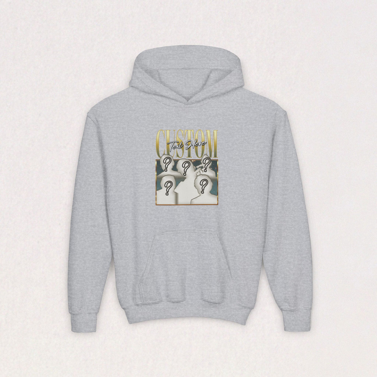 Custom Youth Heavy Blend Hooded Sweatshirt