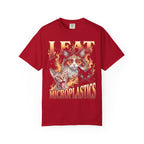 I Eat Microplastics Classic Tee | Funny Cat Meme | Fire Flames