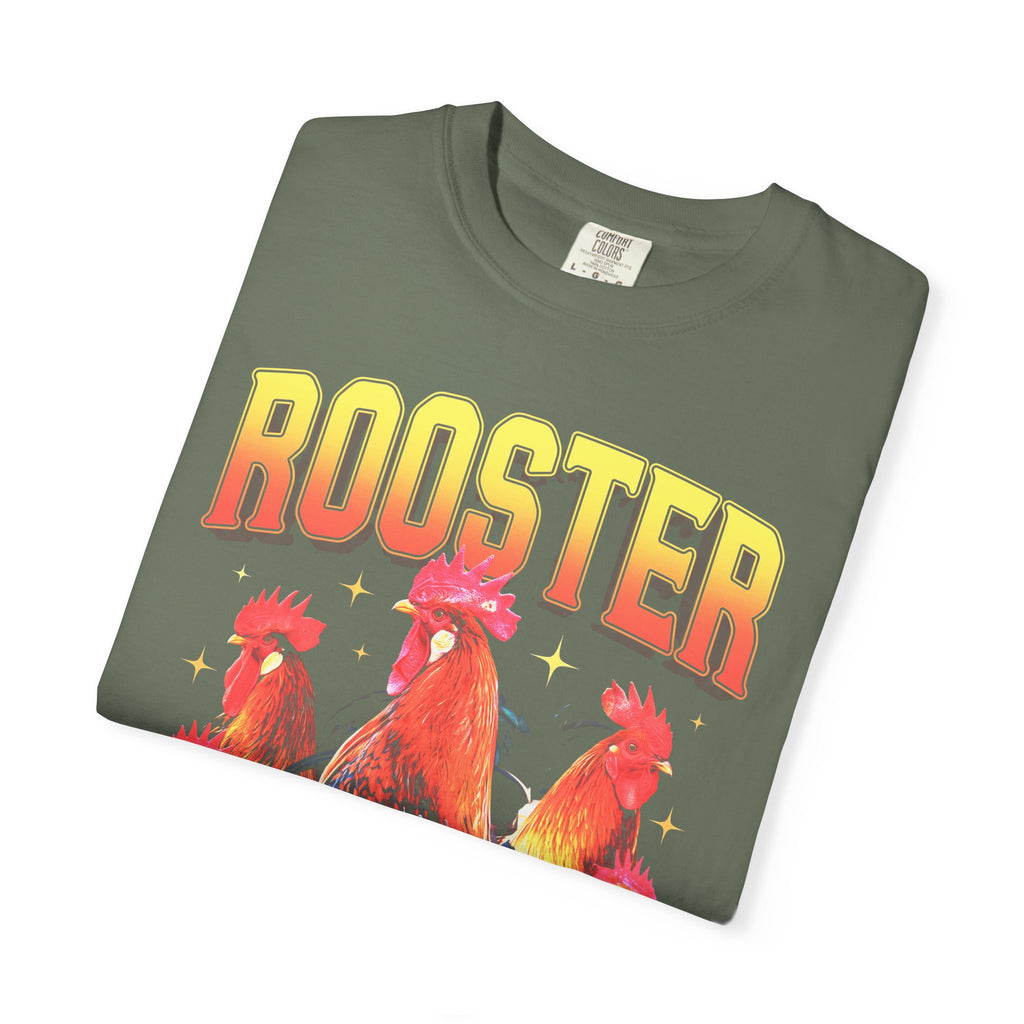 Vintage Rooster Classic Tee | 90s Graphic | Chicken Gift