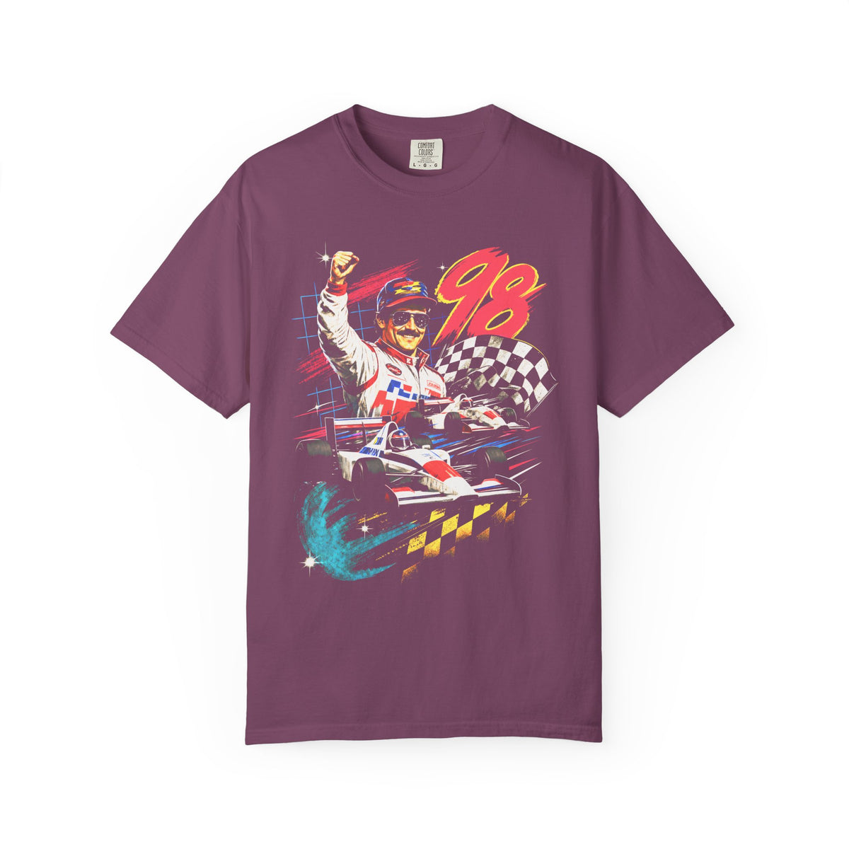 Vintage 98 Racing Driver Classic Tee | 90s Motorsport Gift