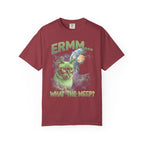 What The Meep Classic Tee | Green Alien Cat | Space Nebula