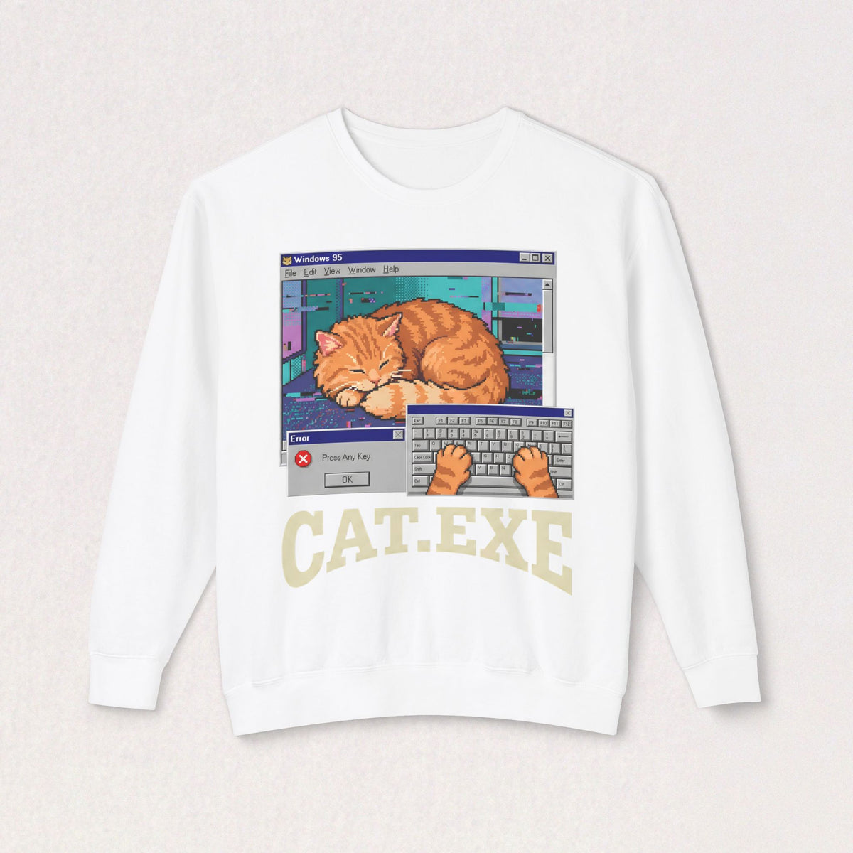 CAT.EXE Unisex Sweatshirt