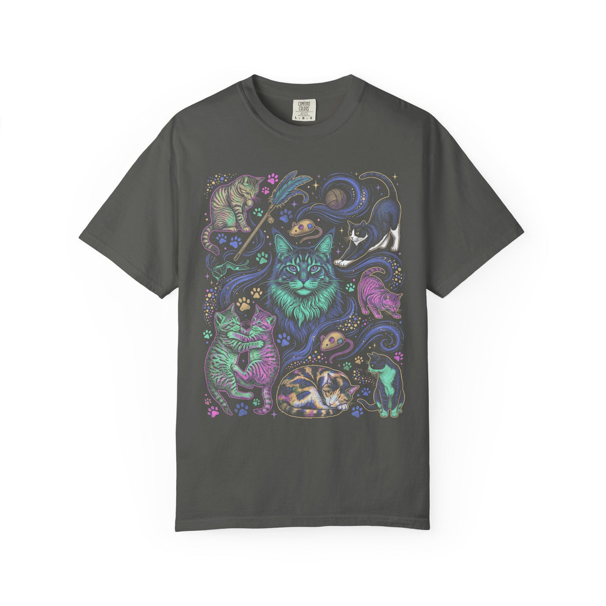 Cute Cat Meow Classic Tee | Vintage Toy Mouse | Pet Feline