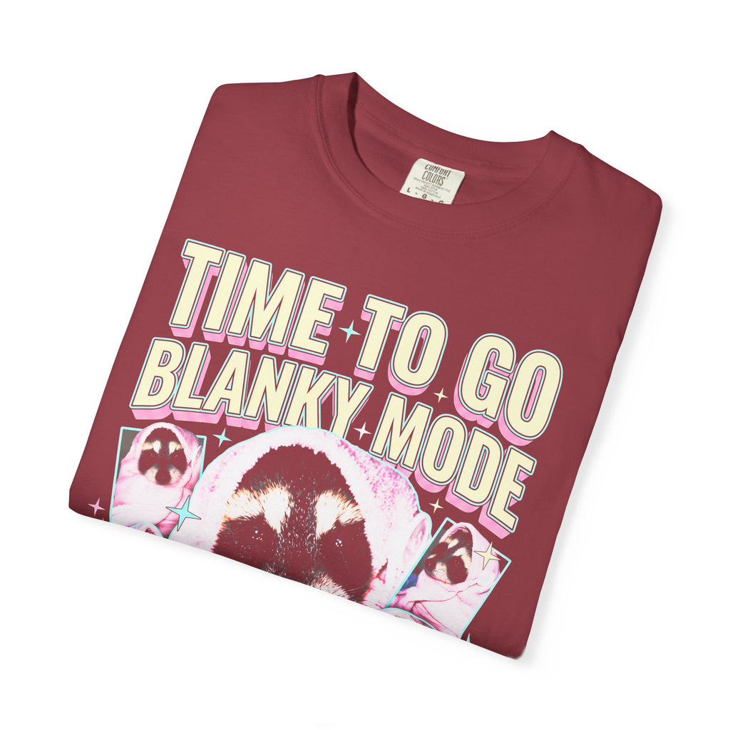 Time To Go Blanky Mode Classic Tee | Goodnight Funny Raccoon