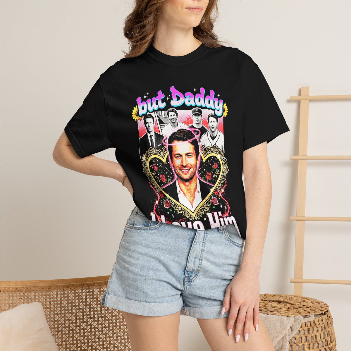 Glen Powell T-Shirt - But Daddy I Love Him Graphic Tee
